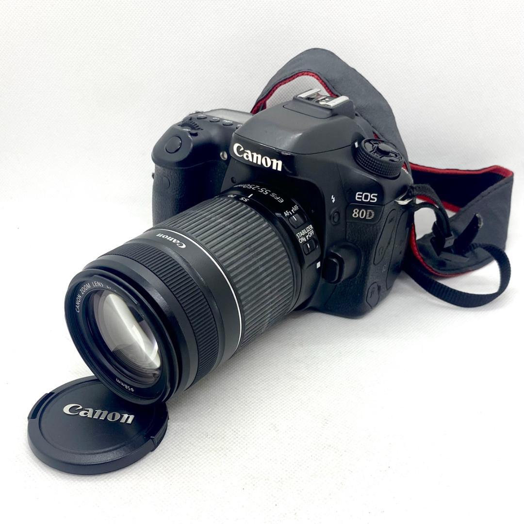 【C7049】EOS 80D + ZOOM LENS EF-S 55-250mm