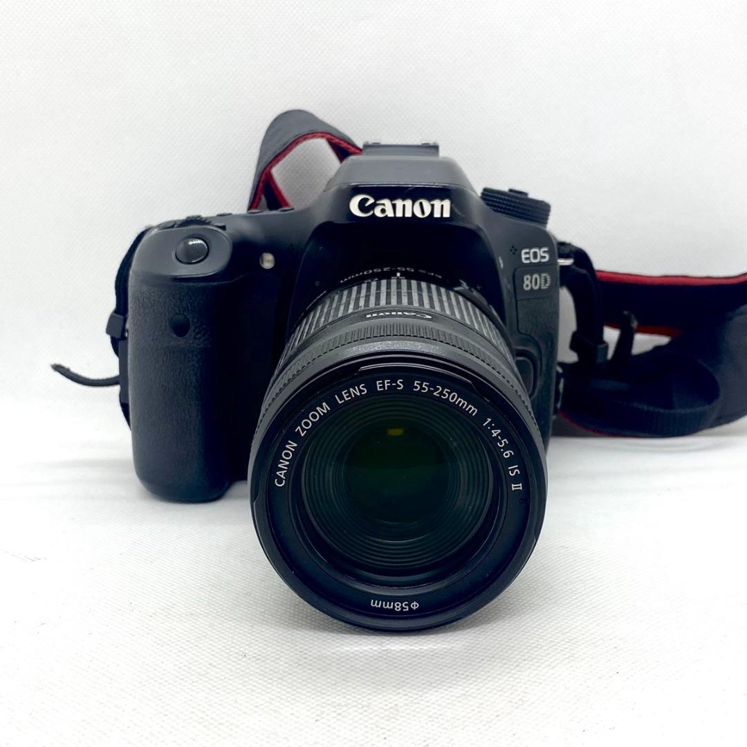 【C7049】EOS 80D + ZOOM LENS EF-S 55-250mm