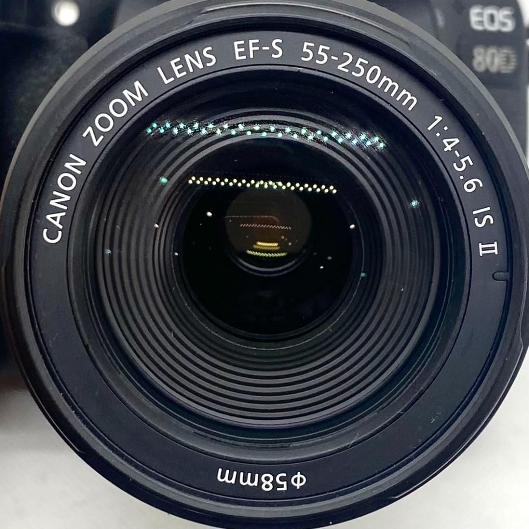 【C7049】EOS 80D + ZOOM LENS EF-S 55-250mm