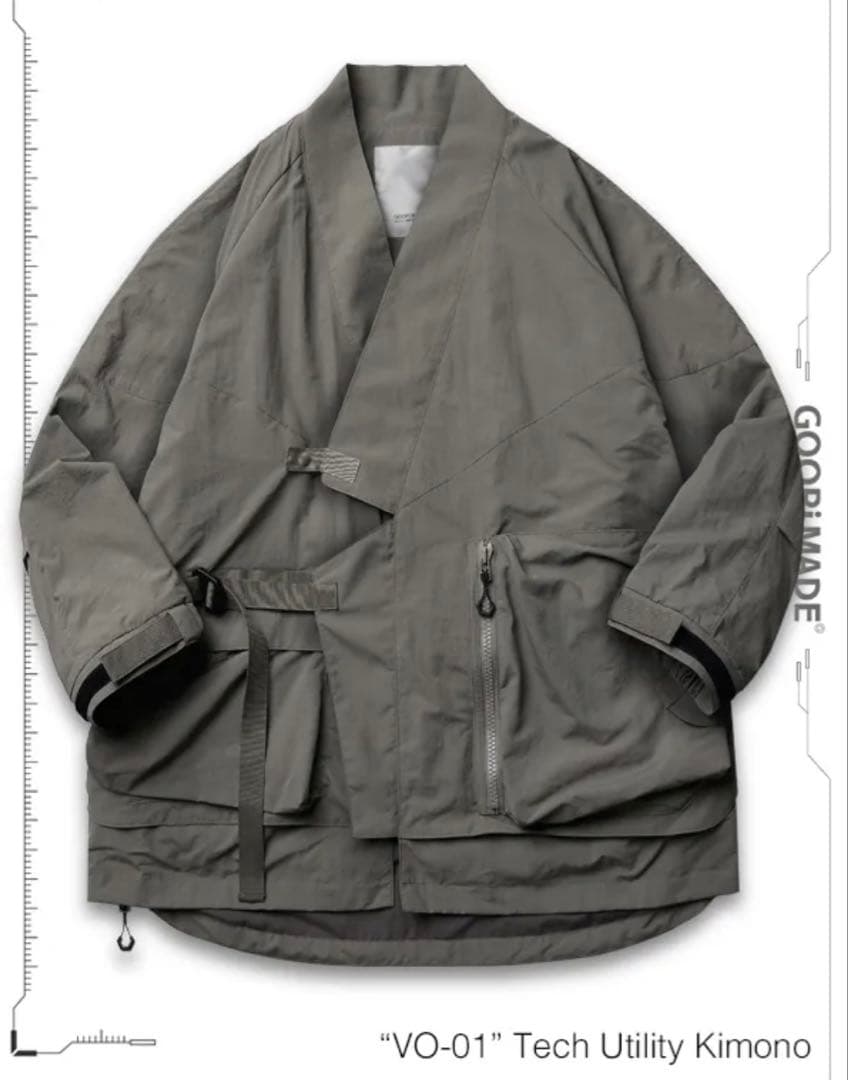ジャケット・アウター GOOPiMADE Tech Utility Kimono Jacket