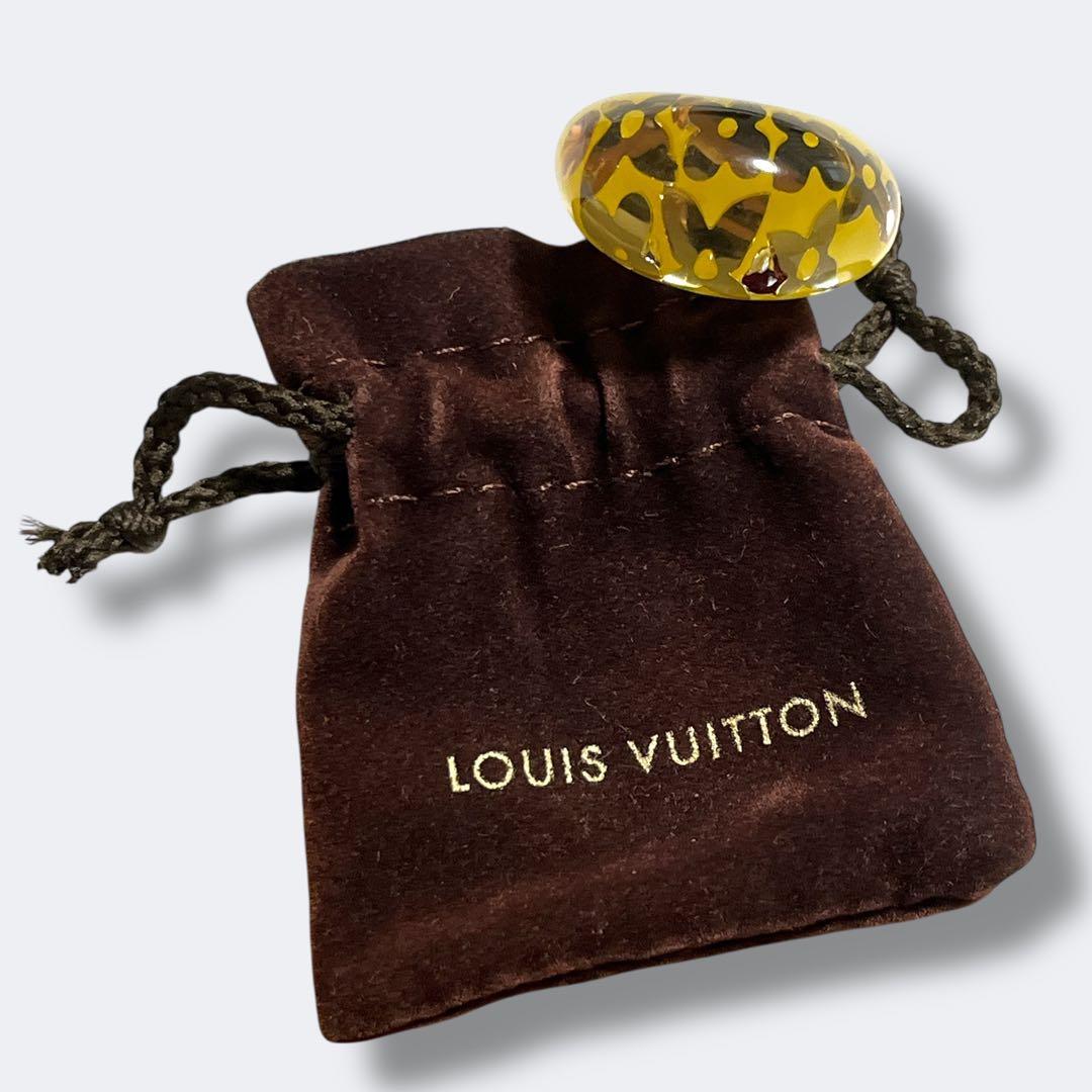 Louis Vuitton イエロー フラワーリング