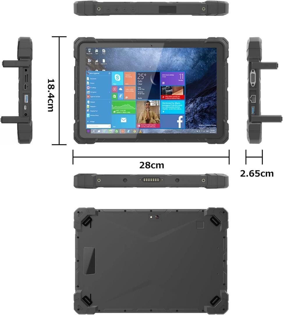 大特価❤️タブレット PC F7GA 10.1型 現場タブレット 防水防塵