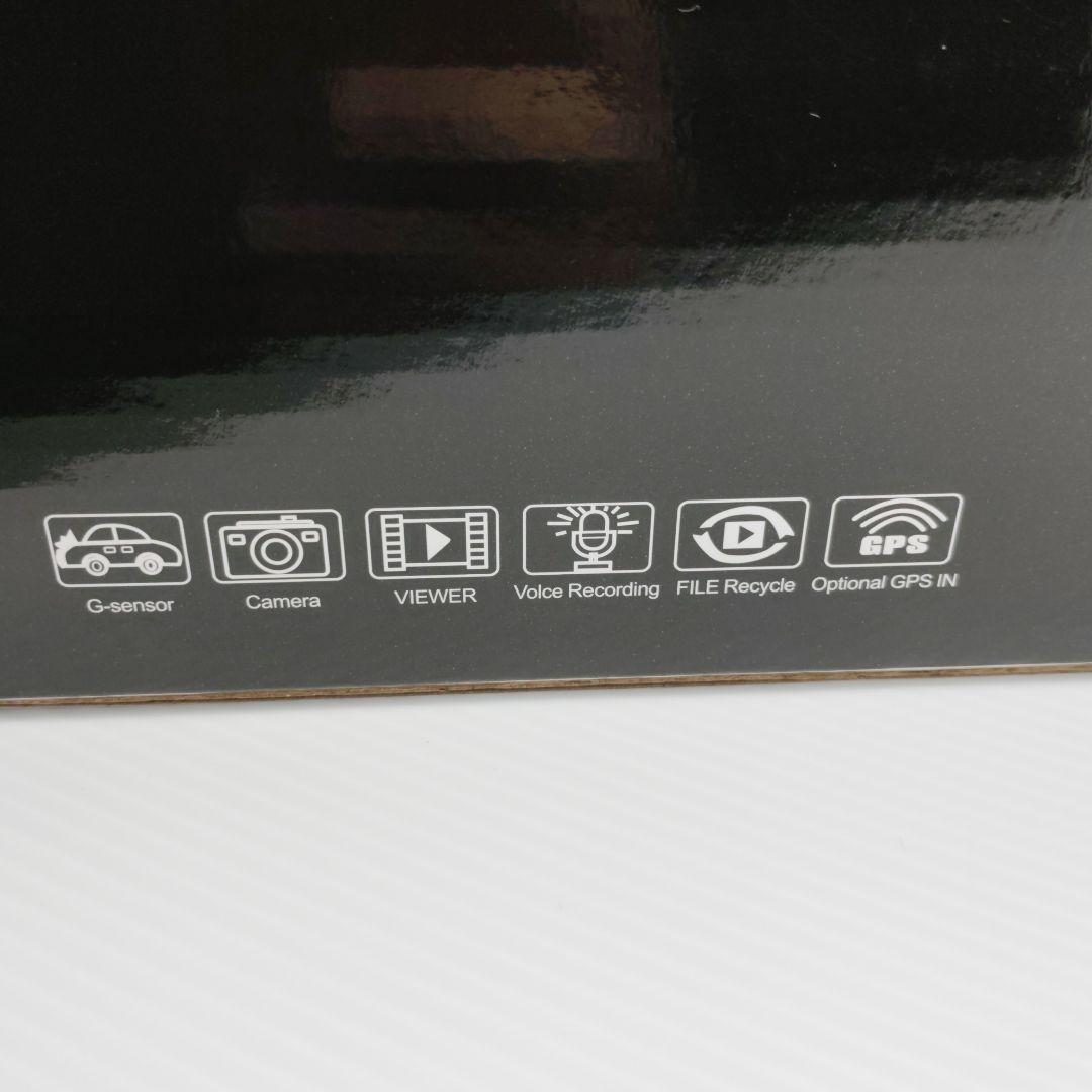 【新品未使用】M CARKUMI P13 ドライブレコーダー ミラー型