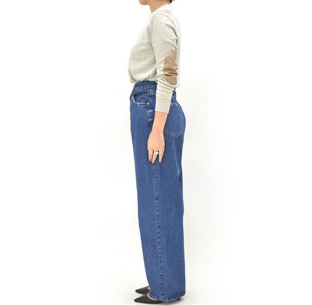 RED CARD レッドカード ワイドストレートデニムパンツ