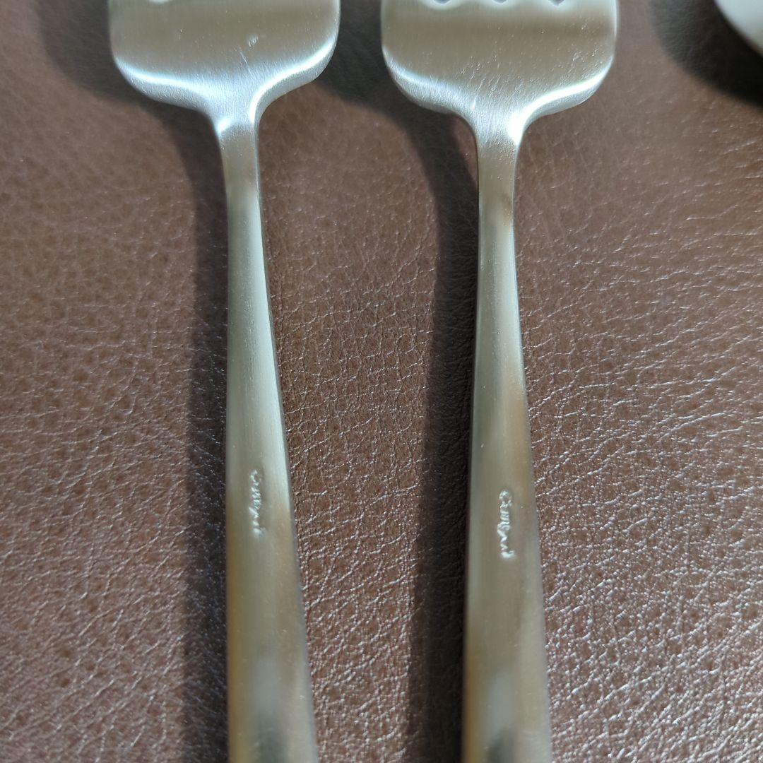 cutipol クチポール　ムーン　moon マットシルバーディナー6本セット