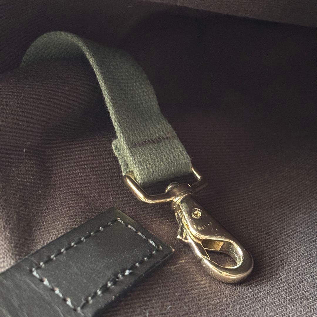 廃盤色 フィルソン ジッパー トートバッグ ブラウン USA製 肩掛け A4収納