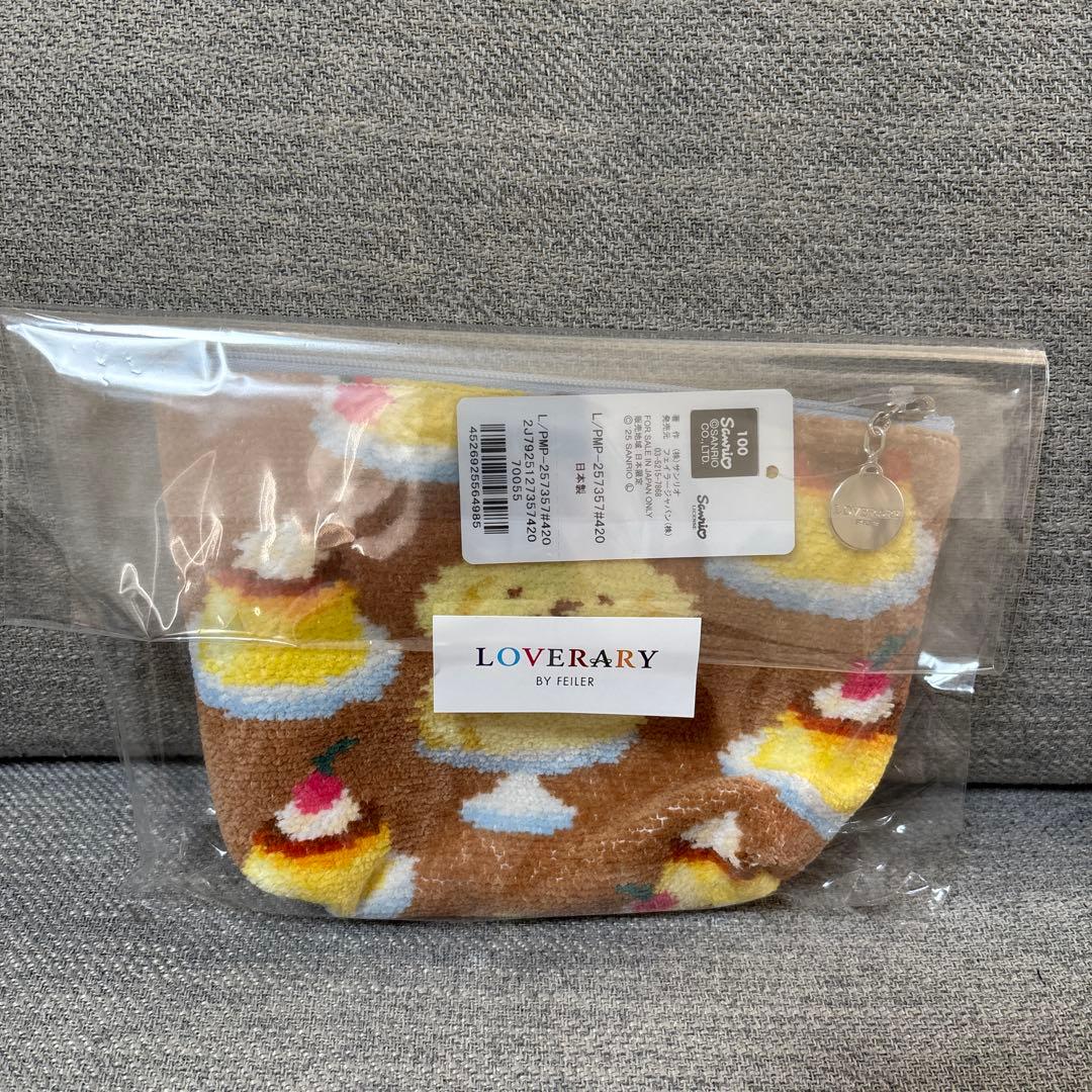 LOVERARY BY FEILER ポムポムプリン ポーチ
