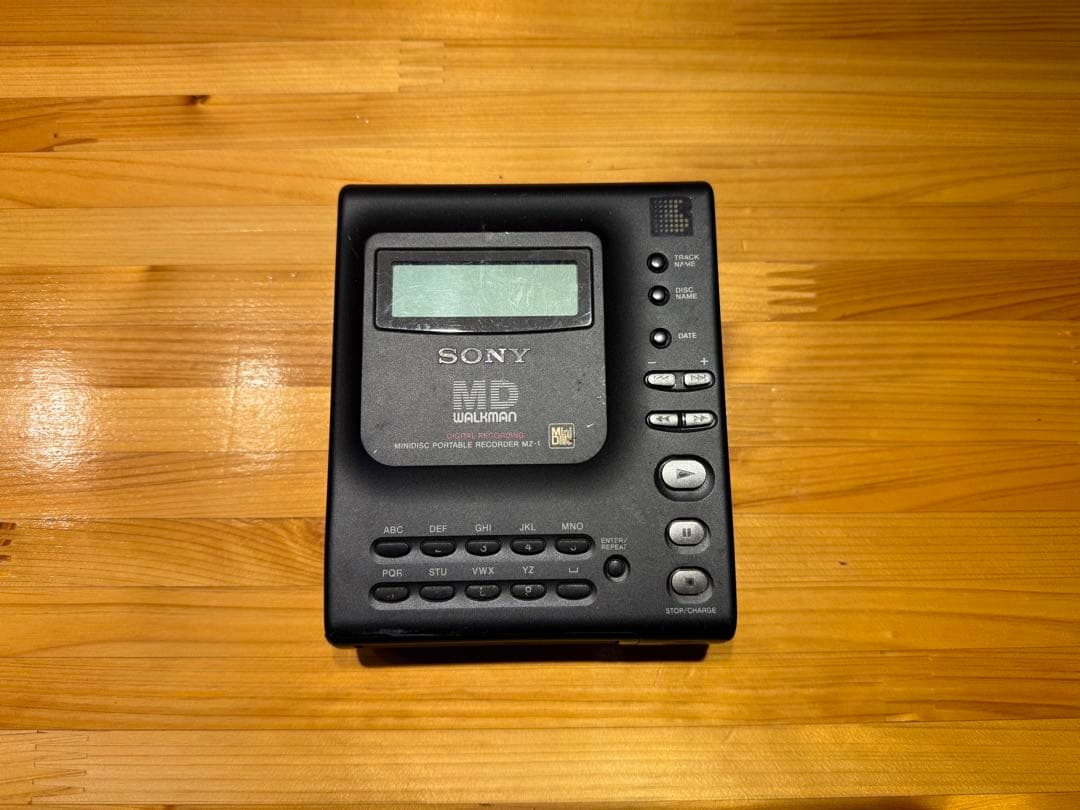 おもち　SONY MD ポータブルミニディスクレコーダー MZ-1