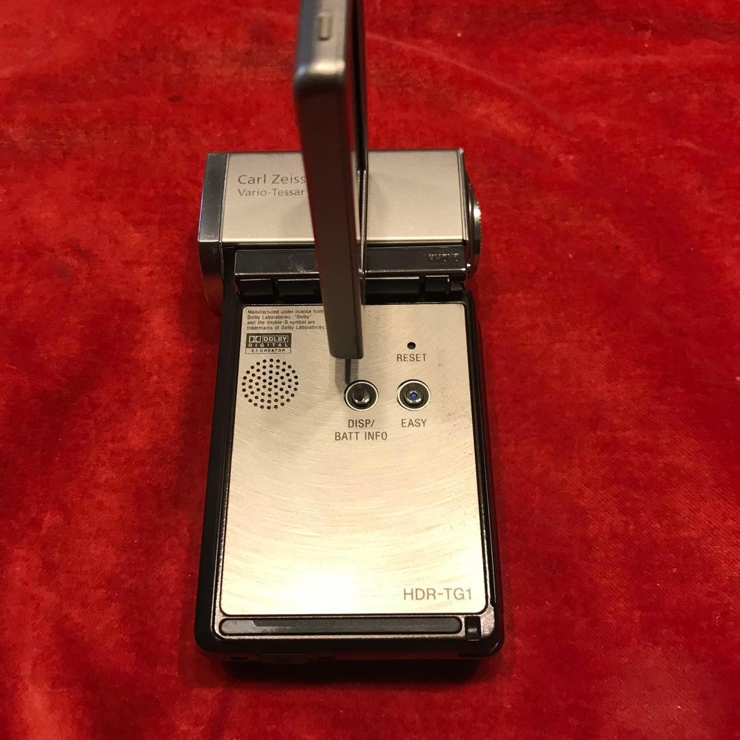 美品　SONY HDR-TG1 デジタルHDビデオカメラレコーダー