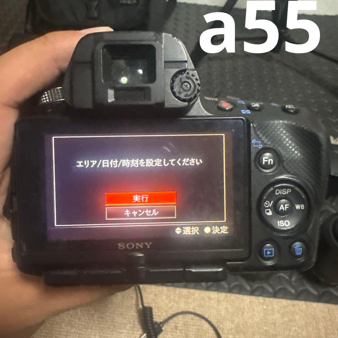 SONY α58Ⅱ a55デジタル一眼レフカメラ　Aマウント