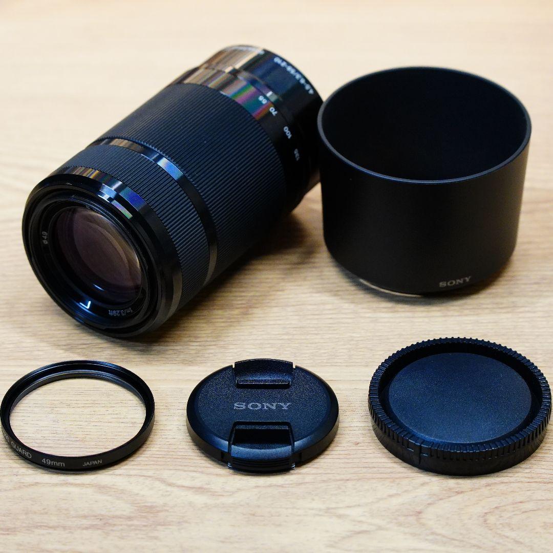 SONY E 4.5-6.3/55-210 OSSズームレンズ SEL55210