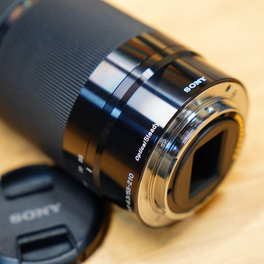 SONY E 4.5-6.3/55-210 OSSズームレンズ SEL55210