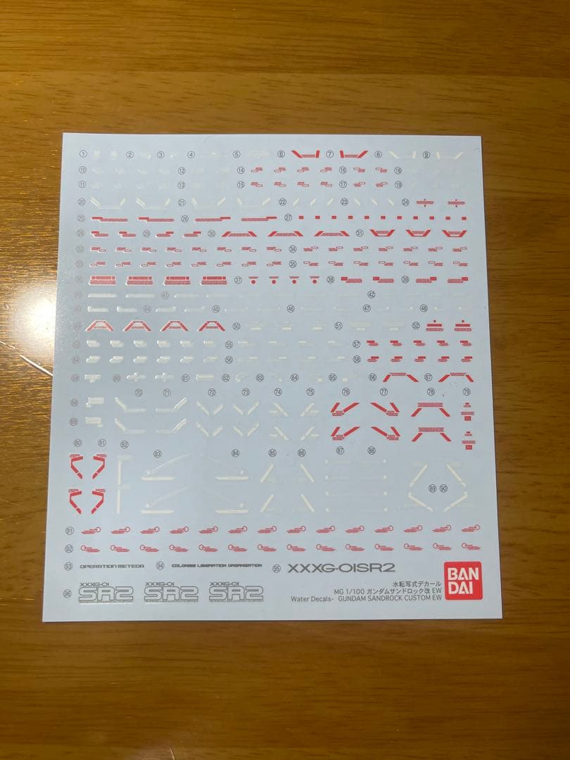 MG ガンダムサンドロック改 EW 素組み　ジャンク品