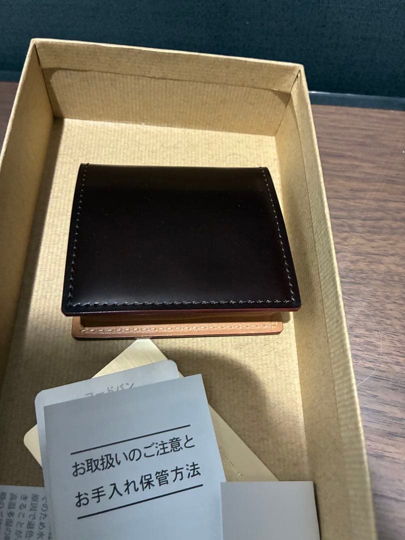 GANZO ダークブラウン ケース　小銭入　ガンゾー