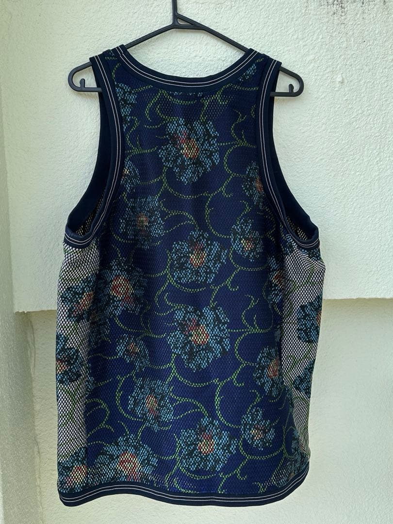 【新品未使用】TUITACI MESH BASKETBALL TANK NAVY