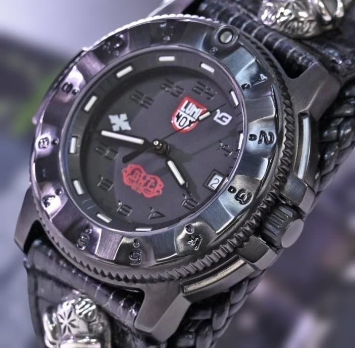 ビルウォールレザー × ルミノックス コラボ第2弾 BWL ブラック 腕時計