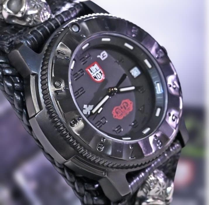 ビルウォールレザー × ルミノックス コラボ第2弾 BWL ブラック 腕時計