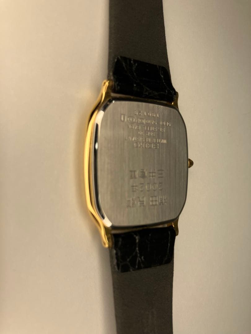 SEIKO DOLCE 腕時計5E61-5A10 クオーツ ゴールド【A876】