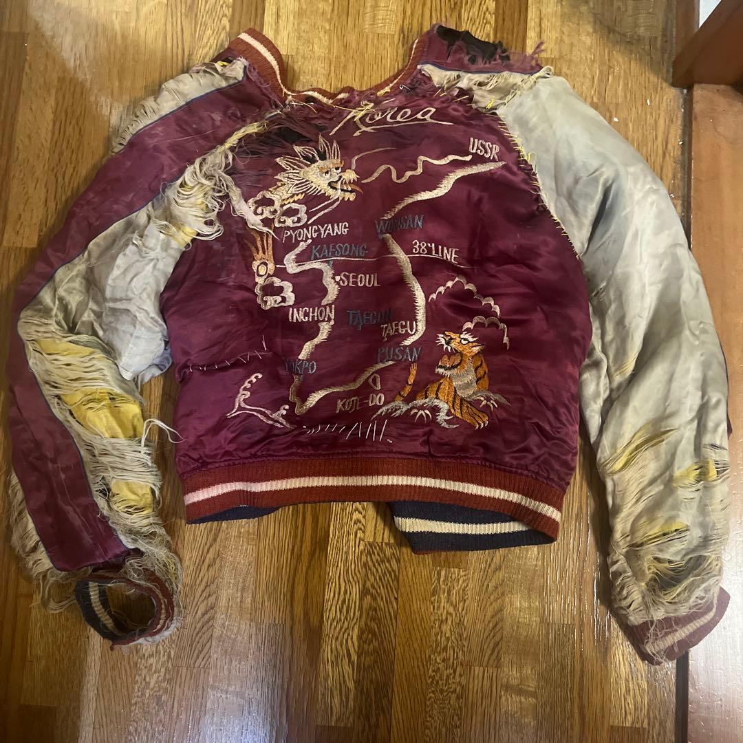 古*︎様 50年代ヴィンテージ KOREA スーベニア スタジ ャンジャケット