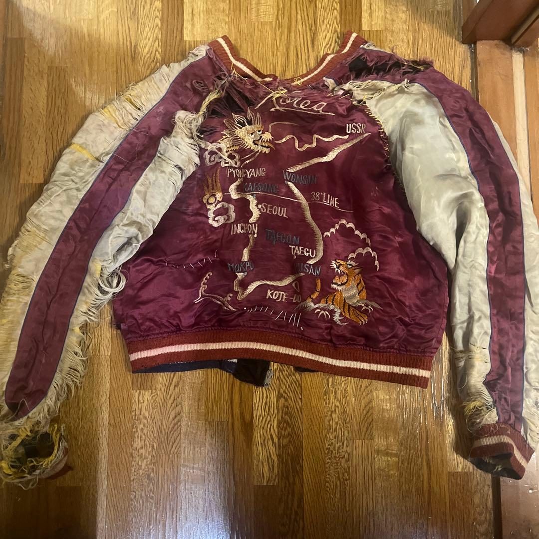古*︎様 50年代ヴィンテージ KOREA スーベニア スタジ ャンジャケット