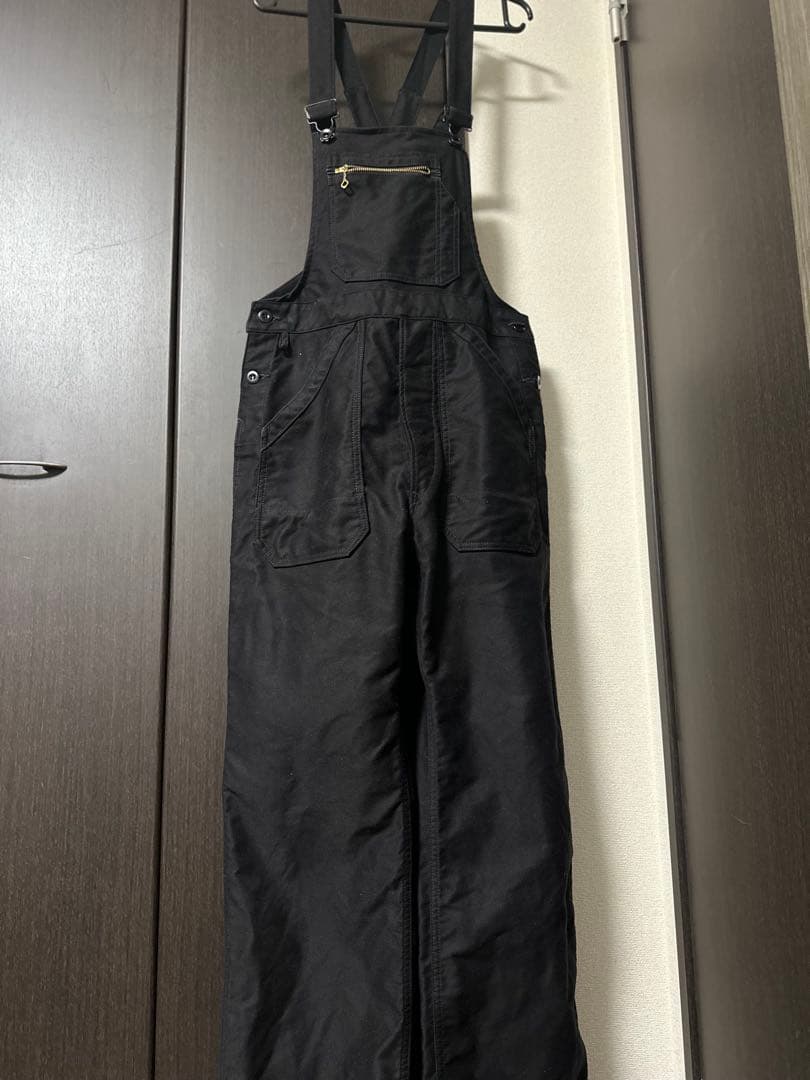 リアルマッコイズ　BUCO オーバーオール　サロペット　ブラックオーバーオール
