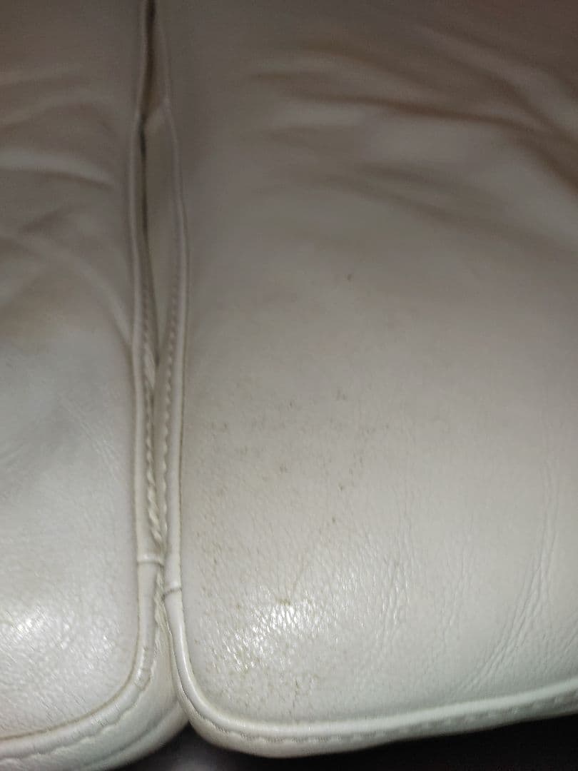 沢*庵様 【江東区引取り限定！】イタリア製sofitalia ホワイトレザー L