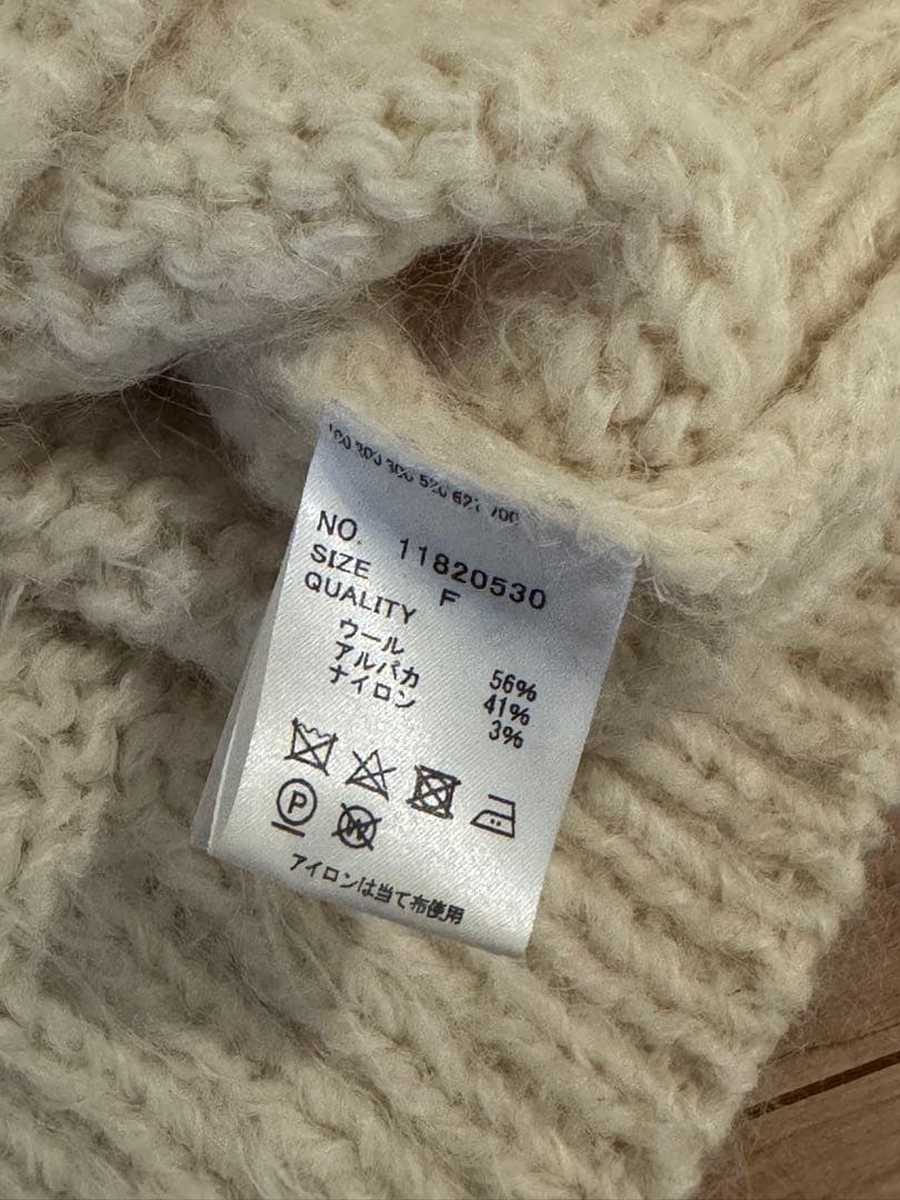 TODAYFUL ウールニット