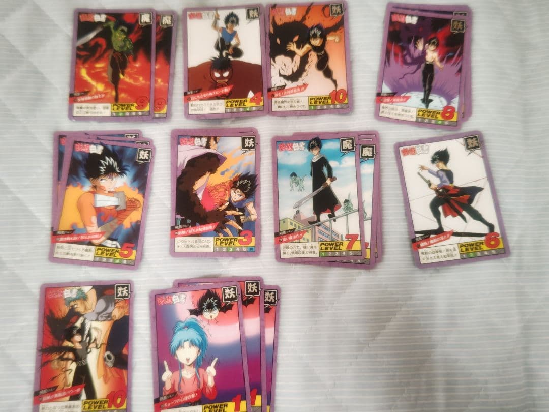 幽遊白書カードダスまとめ売り 160枚