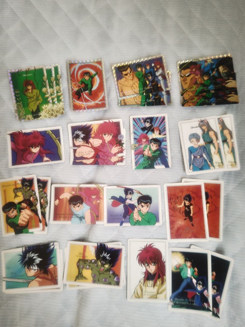 幽遊白書カードダスまとめ売り 160枚