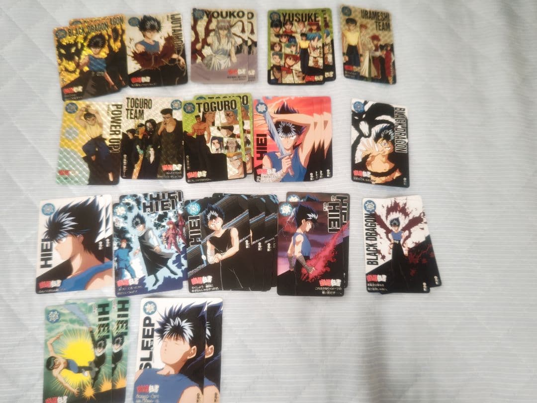 幽遊白書カードダスまとめ売り 160枚