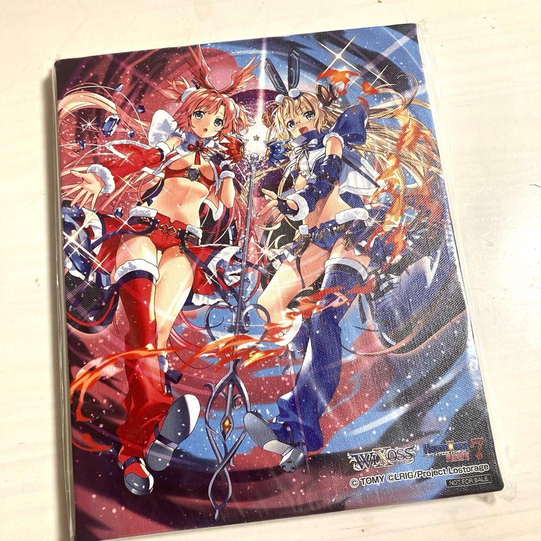 【希少】ウィクロス　ボヴィクロスパーティー7 キャンバスアート　ウムル&タウィル