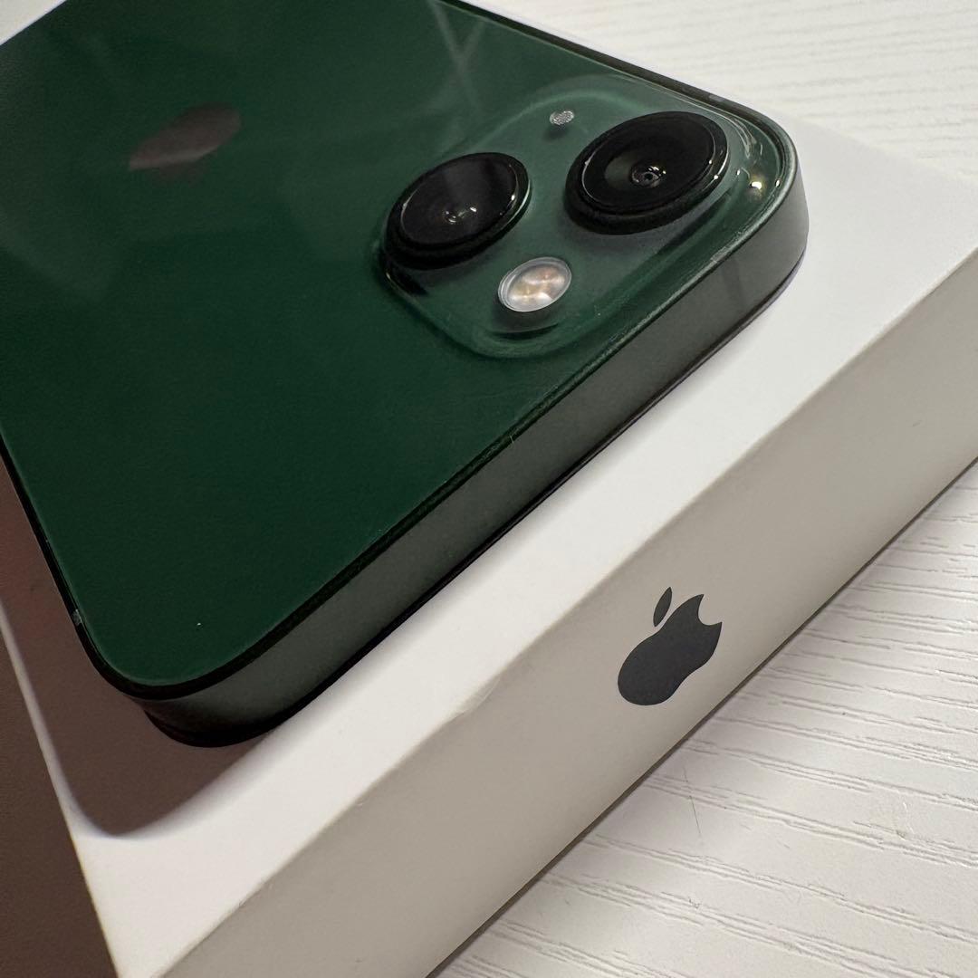 iPhone13 128GB グリーン SIMフリー 極美品