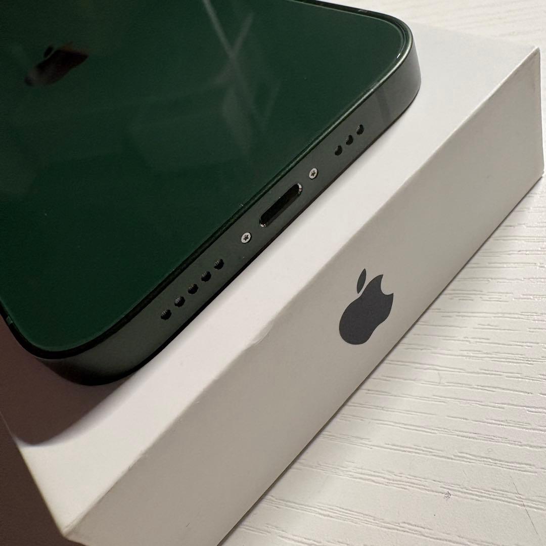 iPhone13 128GB グリーン SIMフリー 極美品