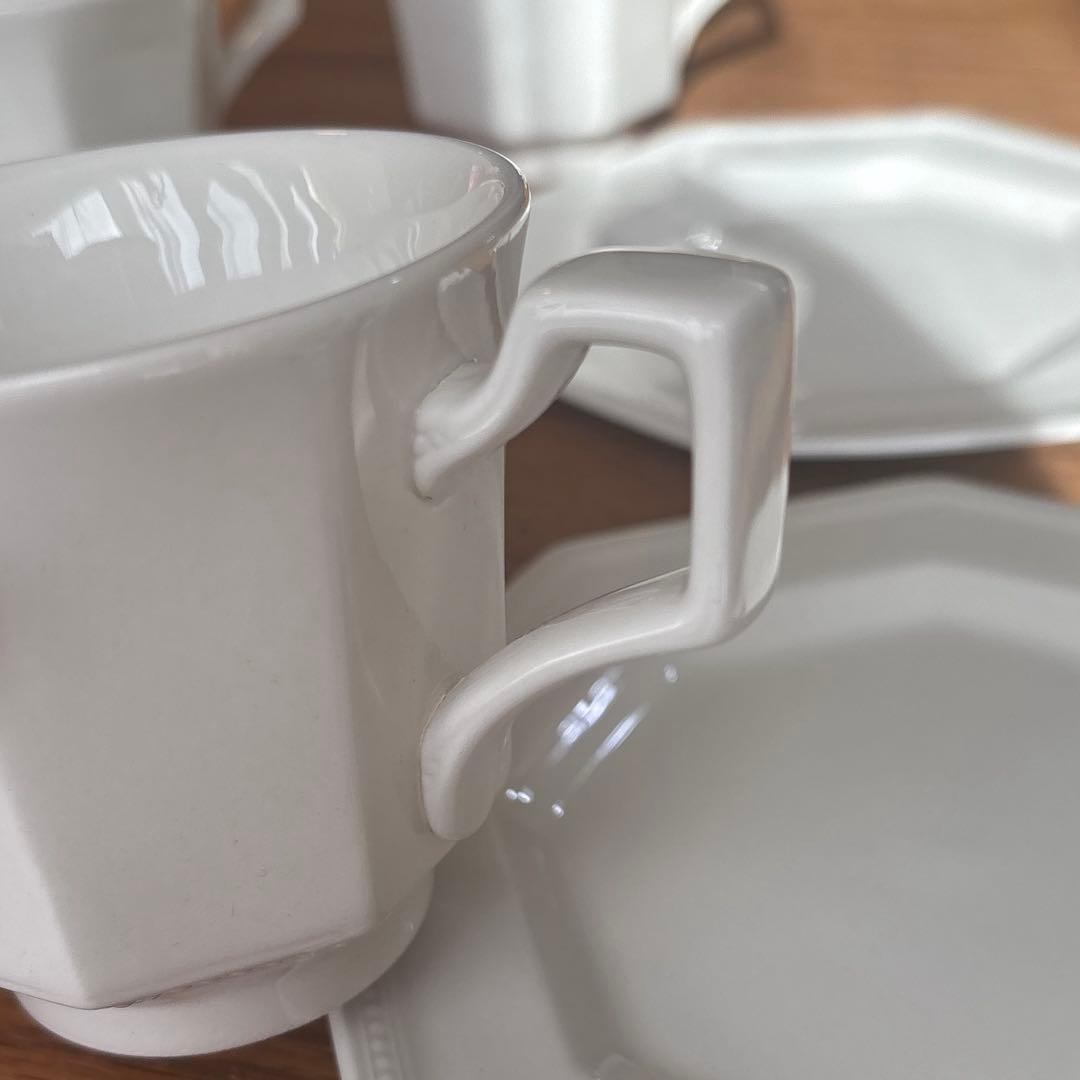美品　ジョンソンブラザーズ　オクトゴナル　カップ　ディッシュ　3セット