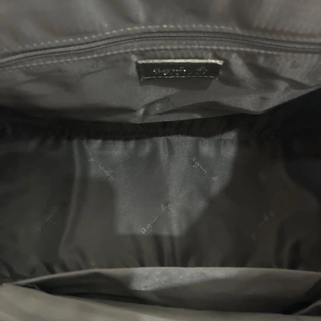 agnesb VOYAGE アニエスベー　ボストンバック　ブラック