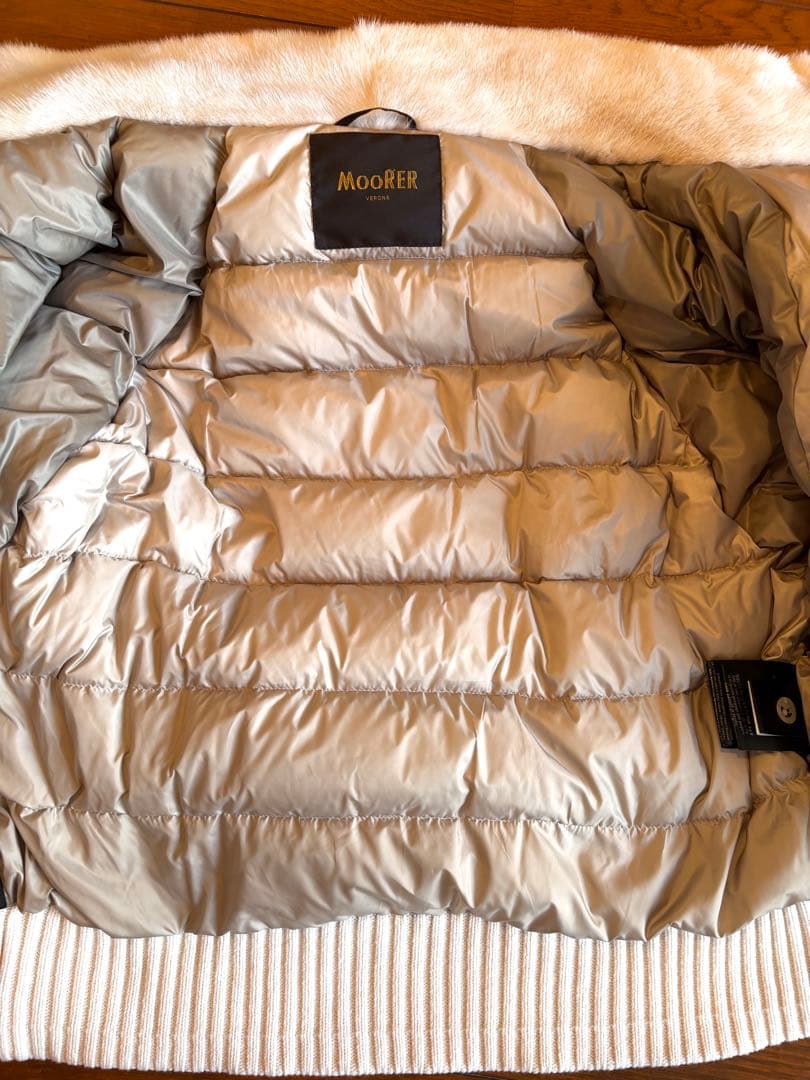 ムーレー　Moorer ミンク　ダウン　異素材　イタリア製