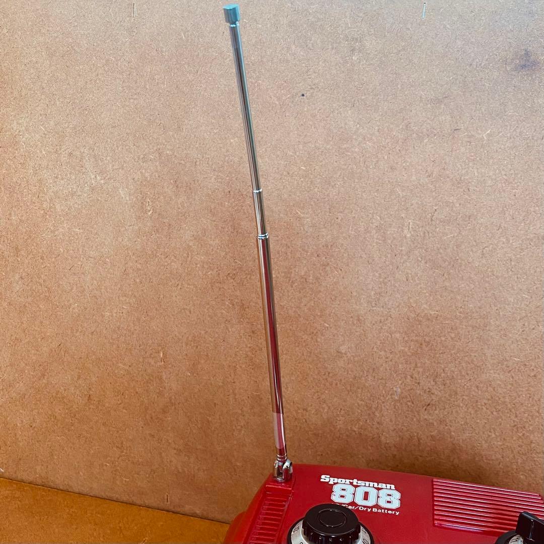 昭和レトロ National 白黒テレビ sportsman808 通電確認◎