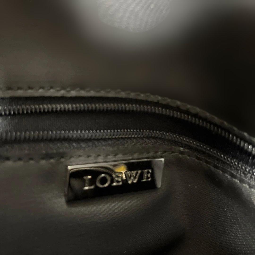 【LOEWE】黒　バック　モノグラム