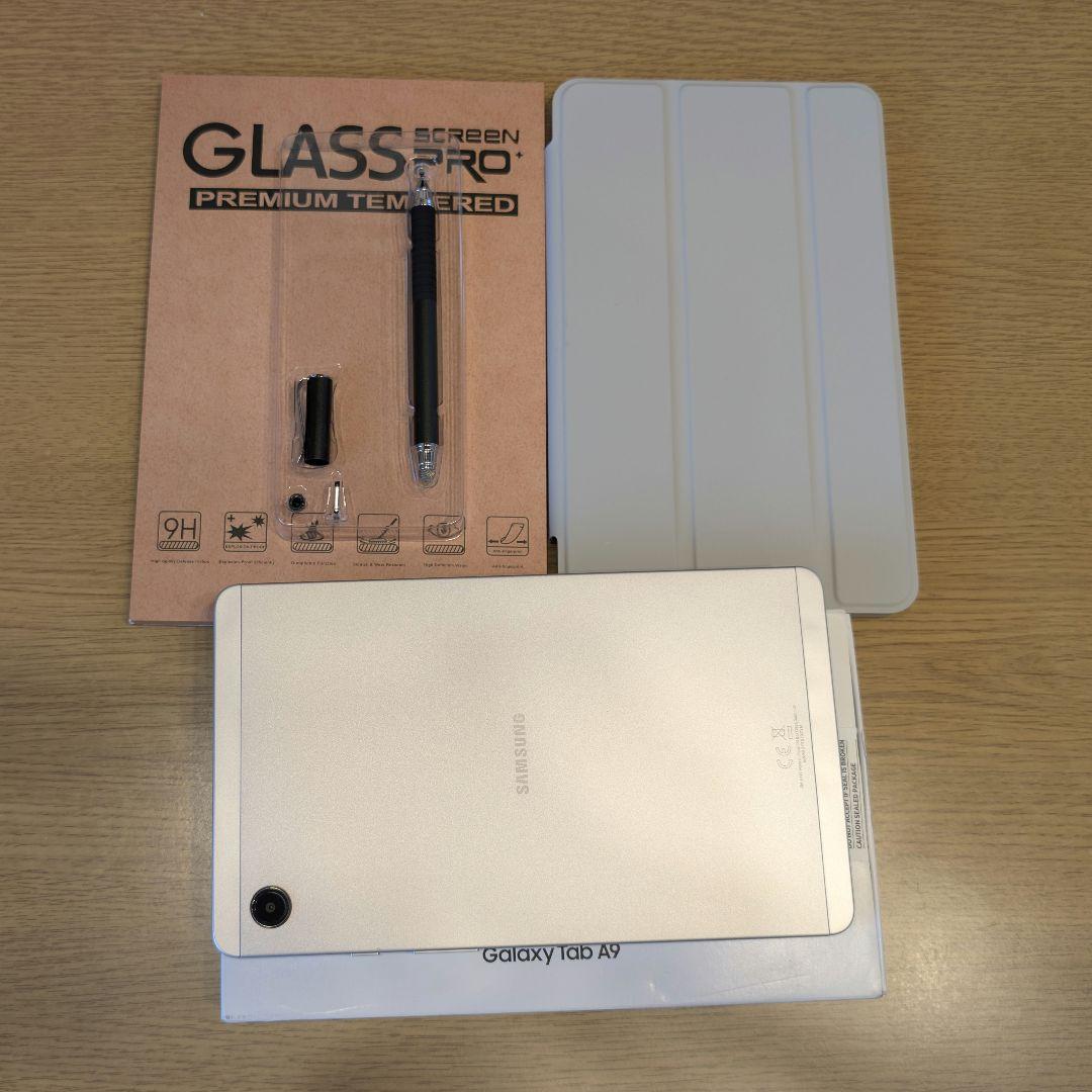 【ほぼ未使用】Samsung Galaxy Tab A9 シルバー