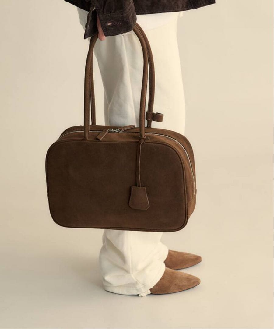 新品未使用 anuke アンヌーク Ecoleather Boston Bag