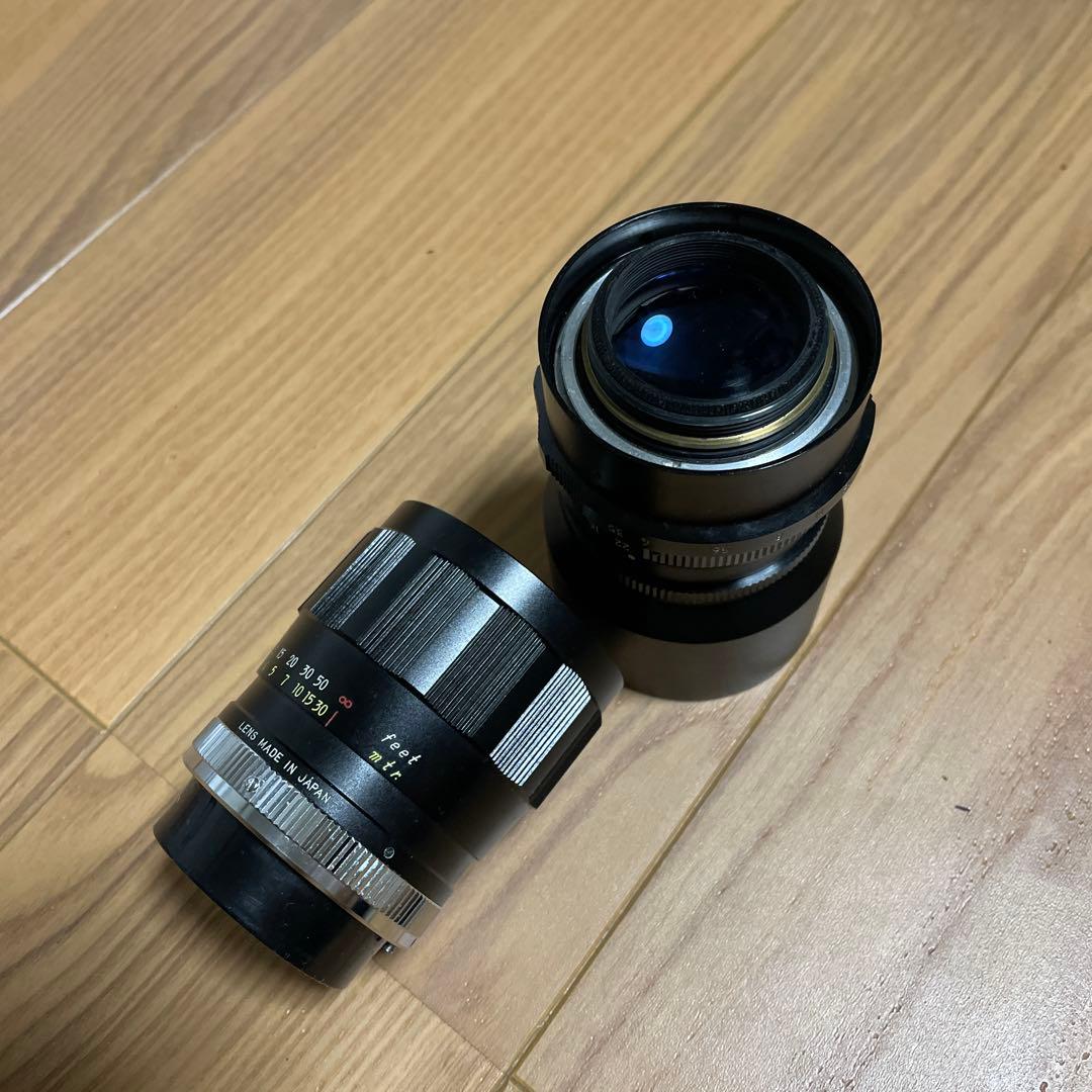 KOMURA レンズ　f=105mm  1:3.5