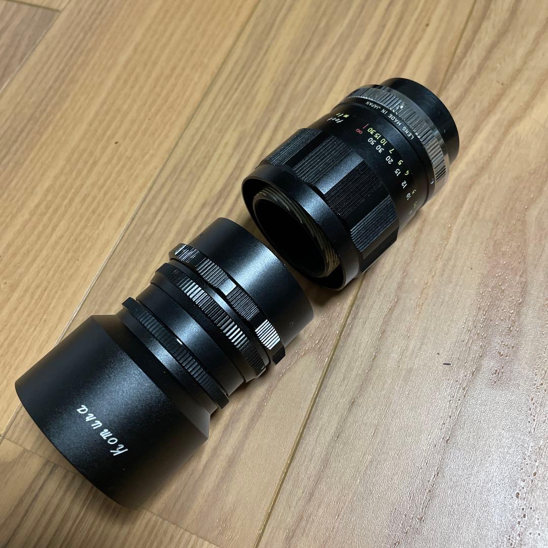 KOMURA レンズ　f=105mm  1:3.5