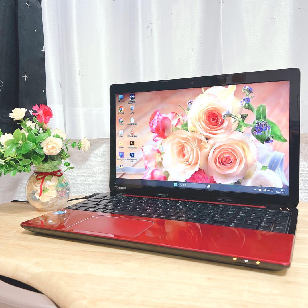 激安、windows11、SSD、ワインレッド、オフィス2021、すぐに使える