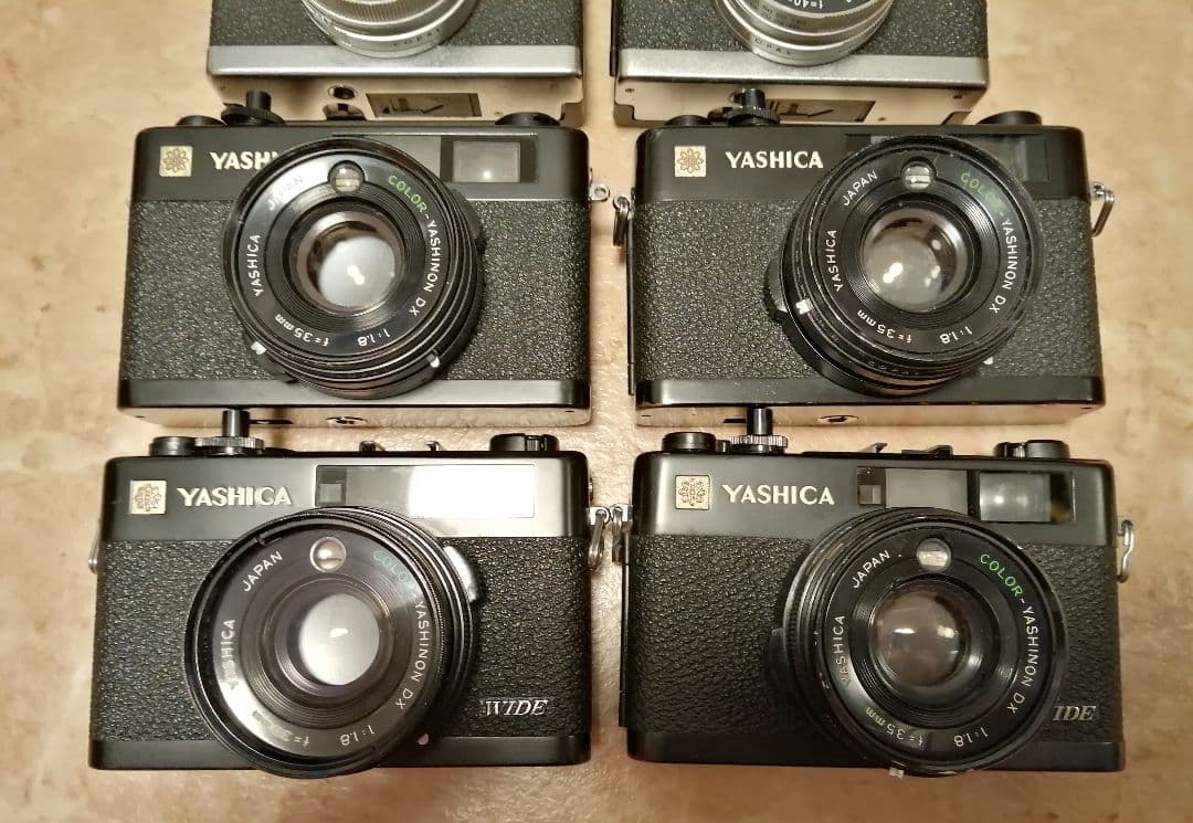 YASHICA ELECTROシリーズ6台セット