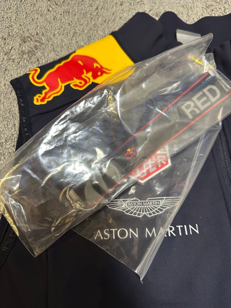 支給品 2019 ASTON MARTIN RED BULL ストラップ付