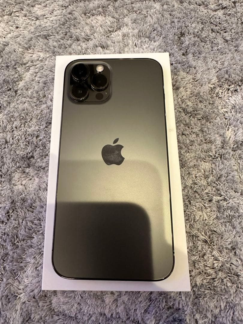 【美品】iPhone12ProMax 256 GB 箱 本体simフリー