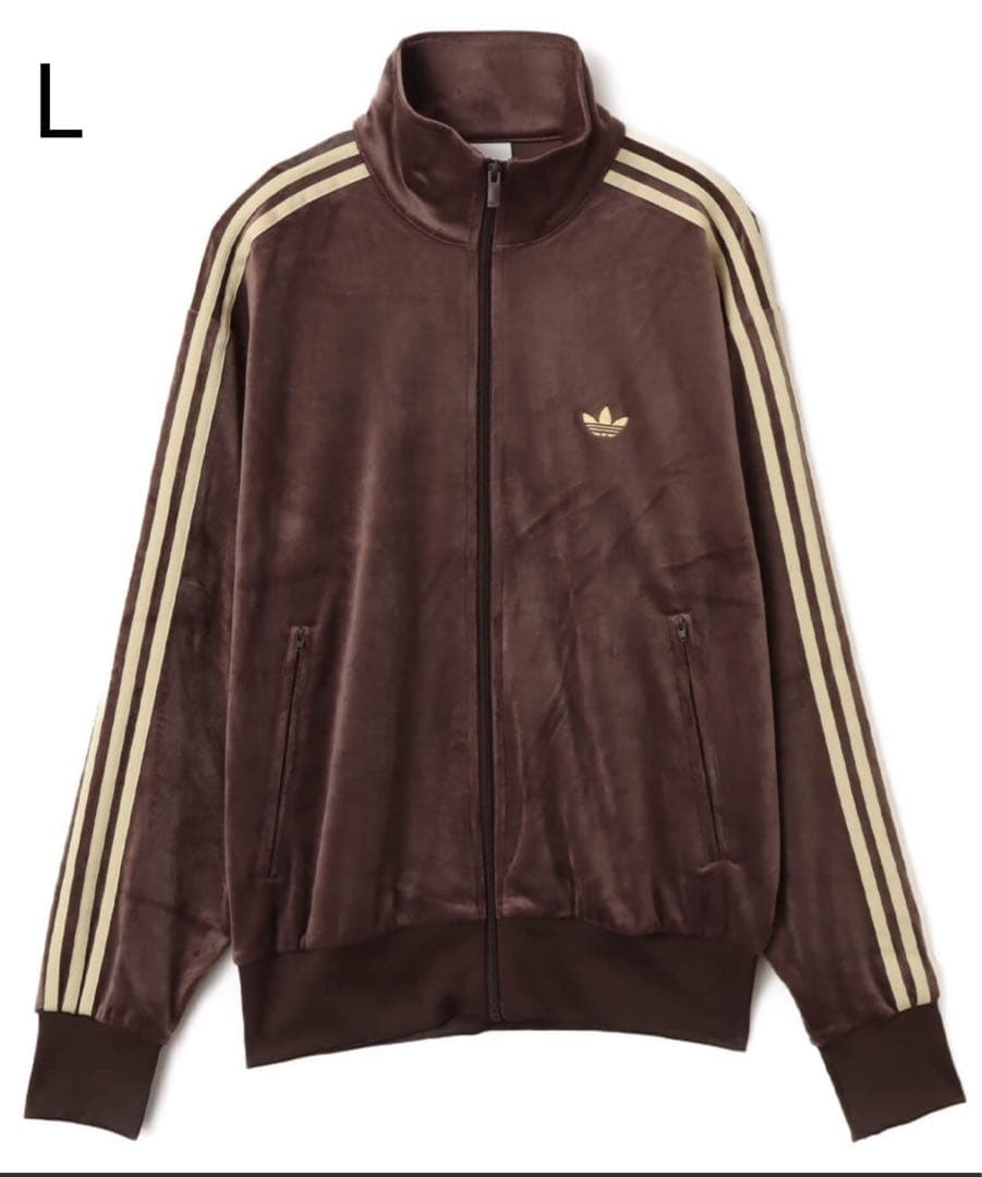 トップス adidas FIREBIRD VELOUR TRACK TOP L