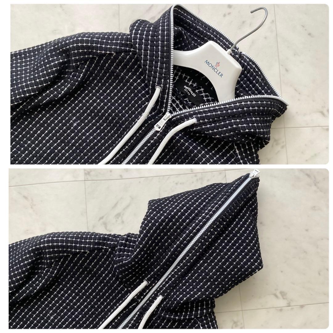 良品 1PIU1UGUALE3 ワッフル 凹凸 セットアップ XL ブラック