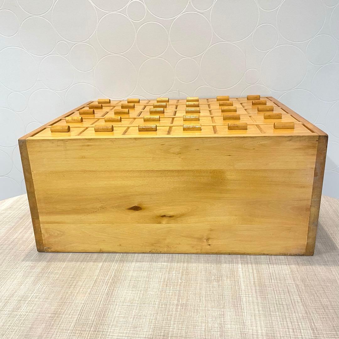 天然木 多段小引き出し 薬入れ 小物収納 薬棚　薬箪笥 北欧・カントリー