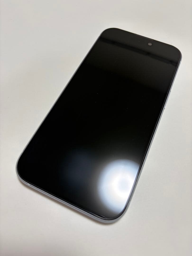 iPhone15 128gb ブルー　中古 ノーリビルド　Apple Store